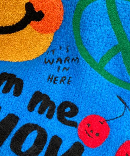 paragraph（パラグラフ）Paragraph (パラグラフ) SHYSMILE KNIT VEST スカイブルー サイズ:下記参照の古着・服飾アイテム