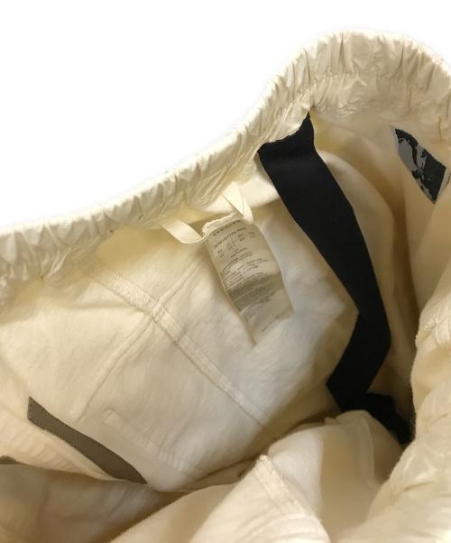 DRKSHDW（ダークシャドウ）DRKSHDW (ダークシャドウ) クリーチカーゴロングパンツ アイボリー サイズ:XSの古着・服飾アイテム