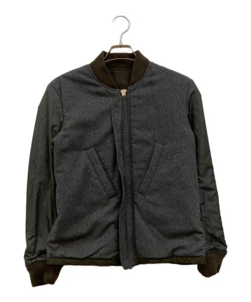 sage de cret（サージュデクレ）sage de cret (サージュデクレ) リバーシブルMA-1ジャケット グリーン サイズ:Sの古着・服飾アイテム