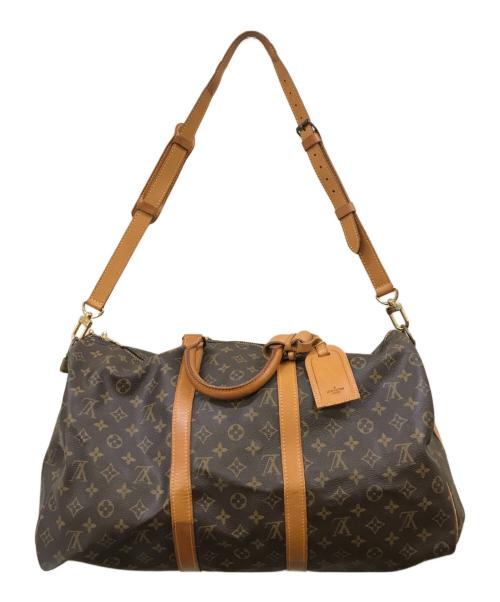 LOUIS VUITTON（ルイ ヴィトン）LOUIS VUITTON (ルイ ヴィトン) キーポル・バンドリエール50 ブラウン サイズ:50の古着・服飾アイテム