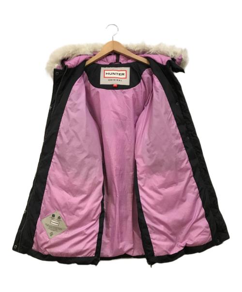 HUNTER（ハンター）HUNTER (ハンター) ダウンコート ブラック サイズ:XSの古着・服飾アイテム