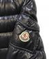中古・古着 MONCLER (モンクレール) BADYダウンジャケット ネイビー サイズ:2：50000円