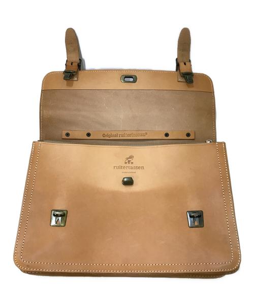 Ruitertassen（ルイタータッセン）Ruitertassen (ルイタータッセン) レザーブリーフケース ブラウンの古着・服飾アイテム
