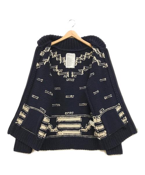 WTAPS（ダブルタップス）WTAPS (ダブルタップス) COWICHAN SWEATER ネイビー サイズ:1の古着・服飾アイテム