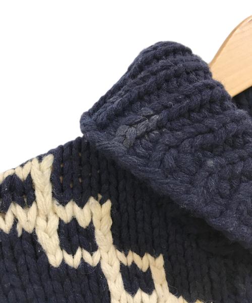 WTAPS（ダブルタップス）WTAPS (ダブルタップス) COWICHAN SWEATER ネイビー サイズ:1の古着・服飾アイテム