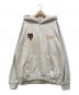 KEBOZ（ケボズ）の古着「別注コラボプルオーバーパーカー」｜グレー