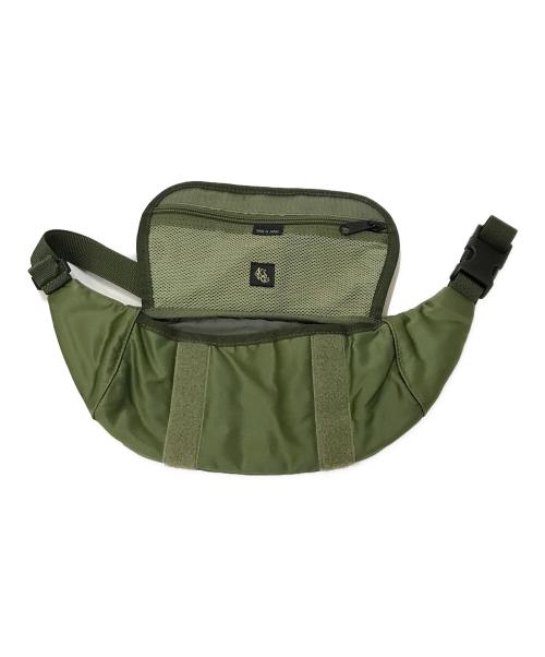 KAPTAIN SUNSHINE（キャプテンサンシャイン）KAPTAIN SUNSHINE (キャプテンサンシャイン) PORTER (ポーター) Traveller Funny Bag ボディーバッグ オリーブの古着・服飾アイテム