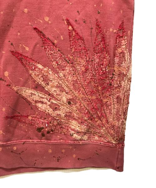 Rifatto（リファット）Rifatto (リファット) ヴィンテージ加工刺し子スウェット レッド サイズ:下記参照の古着・服飾アイテム