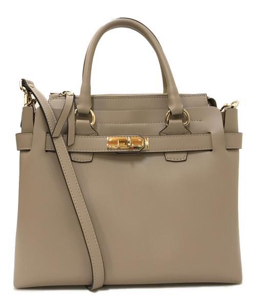 Gianni Notaro（ジャンニ ノターロ）Gianni Notaro (ジャンニ ノターロ) 2WAYバッグ ベージュの古着・服飾アイテム