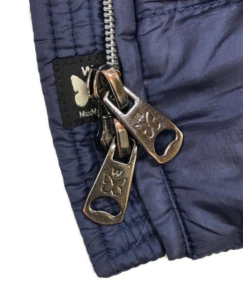 Max Mara WEEK END LINE（マックスマーラ ウイークエンドライン）Max Mara WEEK END LINE (マックスマーラ ウイークエンドライン) ロングダウンコート ネイビー サイズ:42の古着・服飾アイテム