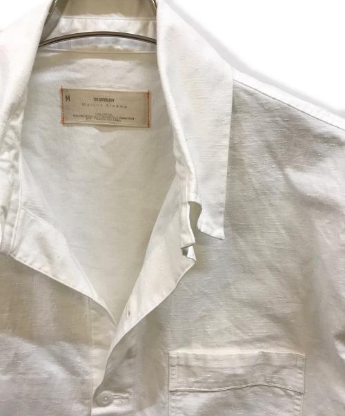 Maison Kinema（メゾン キネマ）maison kinema (メゾン キネマ) Cotton pajama shirt jacket ホワイト サイズ:Ｍの古着・服飾アイテム