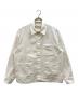 maison kinema（メゾン キネマ）の古着「Cotton pajama shirt jacket」｜ホワイト