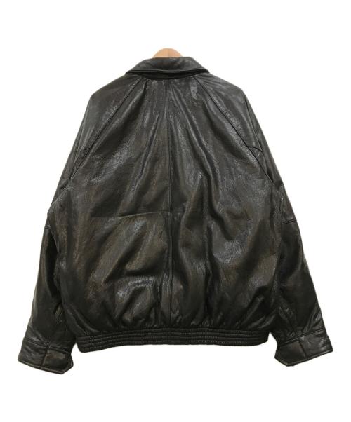 PABLO VINCI（パブロビンチ）PABLO VINCI (パブロビンチ) Leather down jacket 2 ブラック サイズ:Lの古着・服飾アイテム