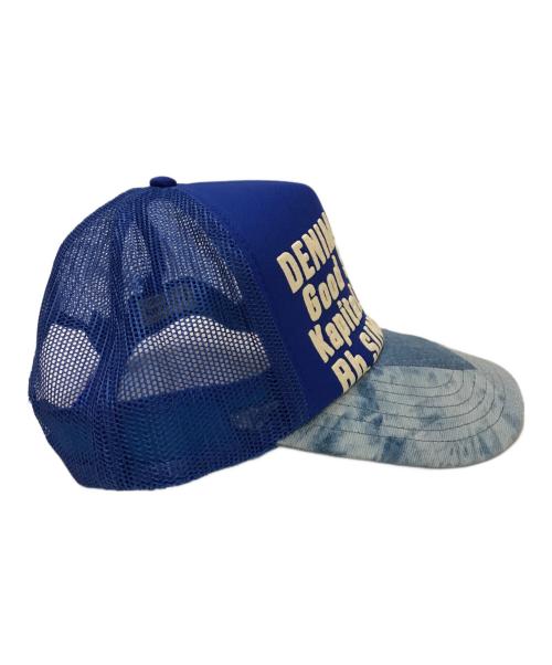 KAPITAL（キャピタル）KAPITAL (キャピタル) 再構築キャップ ブルー サイズ:Fの古着・服飾アイテム