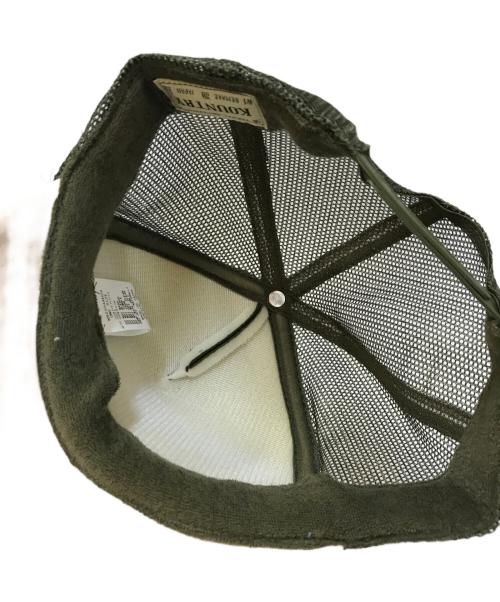 KAPITAL（キャピタル）KAPITAL (キャピタル) トラックキャップ グリーンの古着・服飾アイテム