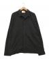 KITH（キス）の古着「Embroidered Voile Long-Sleeve Thompson Camp Collar Shirt 'Black'」｜ブラック