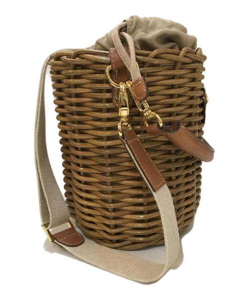 ATAO（アタオ）ATAO (アタオ) 2WAYカゴバッグ ブラウンの古着・服飾アイテム