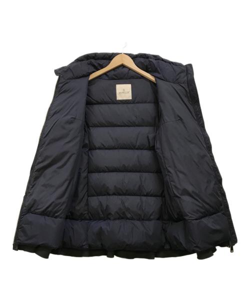 MONCLER（モンクレール）MONCLER (モンクレール) VIBURNUM 裾フリルダウンコート ネイビー サイズ:00の古着・服飾アイテム