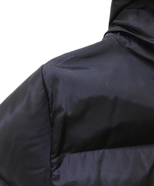 MONCLER（モンクレール）MONCLER (モンクレール) VIBURNUM 裾フリルダウンコート ネイビー サイズ:00の古着・服飾アイテム