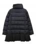 MONCLER (モンクレール) VIBURNUM 裾フリルダウンコート ネイビー サイズ:00：35000円