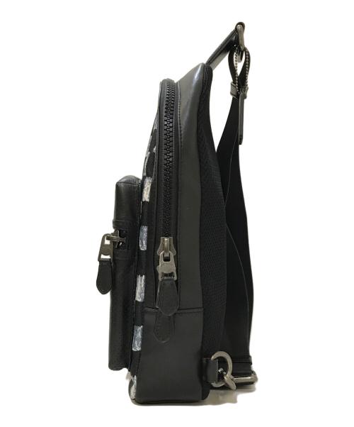 COACH（コーチ）COACH (コーチ) チェック ショルダーバッグ ブラックの古着・服飾アイテム