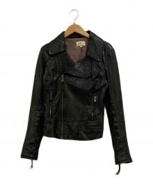 June（ジュネ）の古着「レザージャケット」｜ブラック