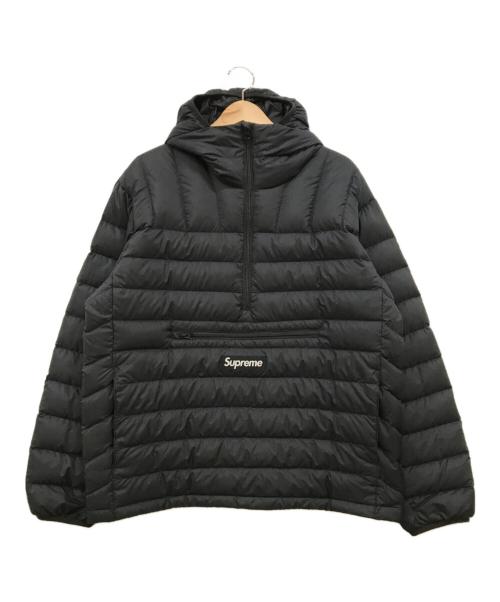 SUPREME（シュプリーム）SUPREME (シュプリーム) Micro Down Half Zip Pullovers プルオーバーハーフジップダウンジャケット ブラック サイズ:Sの古着・服飾アイテム