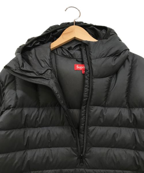 SUPREME（シュプリーム）SUPREME (シュプリーム) Micro Down Half Zip Pullovers プルオーバーハーフジップダウンジャケット ブラック サイズ:Sの古着・服飾アイテム