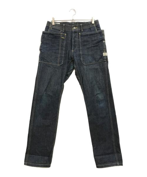 SASSAFRAS（ササフラス）SASSAFRAS (ササフラス) FALL LEAF PANTS ブルー サイズ:Mの古着・服飾アイテム