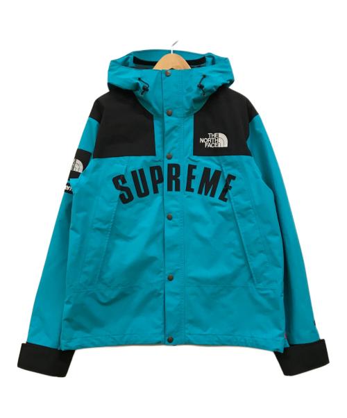 SUPREME（シュプリーム）SUPREME (シュプリーム) THE NORTH FACE (ザ ノース フェイス) ARC LOGO Mountain Parka マウンテンパーカー ブルー サイズ:Mの古着・服飾アイテム