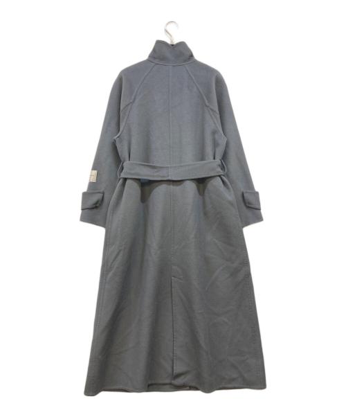 Snidel（スナイデル）Snidel (スナイデル) ウロコカシミヤロングコート グレー サイズ:1の古着・服飾アイテム