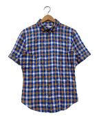 Vivienne Westwood manヴィヴィアン ウェストウッド マン）の古着「オーブ刺繍チェックシャツ」｜マルチカラー