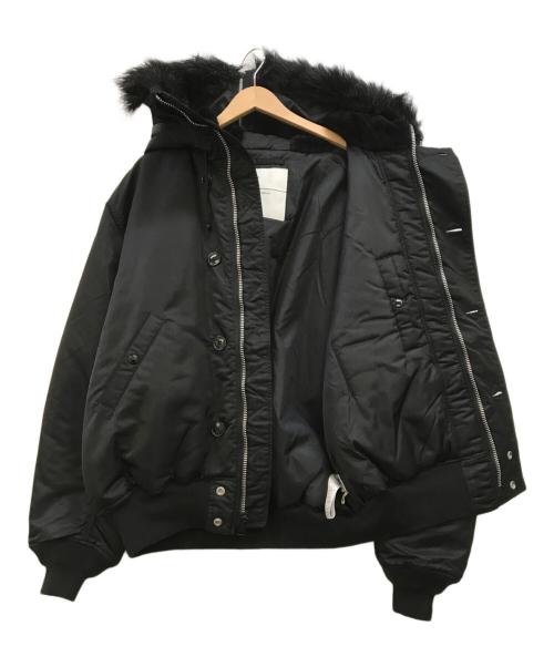 WTAPS（ダブルタップス）WTAPS (ダブルタップス) ALPHA (アルファ) N-2B コアスペック ジャケット ブラック サイズ:Lの古着・服飾アイテム