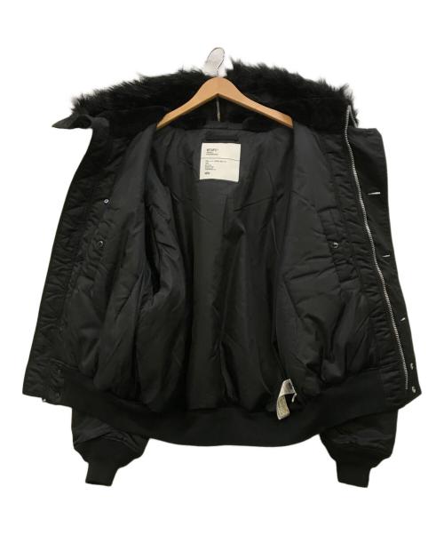 WTAPS（ダブルタップス）WTAPS (ダブルタップス) ALPHA (アルファ) N-2B コアスペック ジャケット ブラック サイズ:Lの古着・服飾アイテム