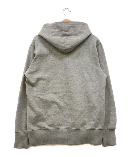 adidas（アディダス）adidas (アディダス) 00s トレフォイルワッペンパーカー グレー サイズ:Oの古着・服飾アイテム