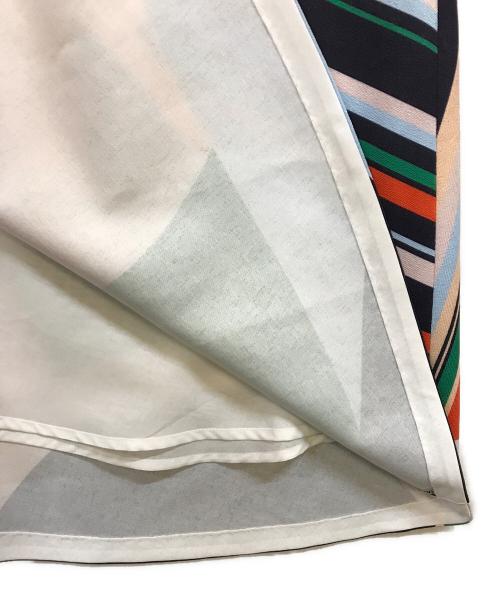 Pinky & Dianne（ピンキーアンドダイアン）Pinky & Dianne (ピンキーアンドダイアン) マルチカラープリントスカート マルチカラー サイズ:38の古着・服飾アイテム