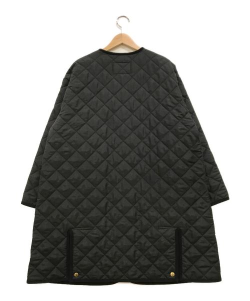 Traditional Weatherwear（トラディショナルウェザーウェア）Traditional Weatherwear (トラディショナルウェザーウェア) NOLLEY'S (ノーリース) FENWICK LONG 別注キルティングコート ブラック サイズ:34の古着・服飾アイテム