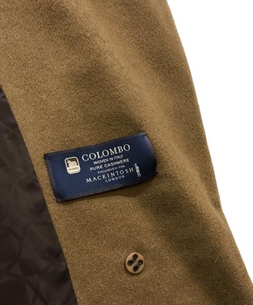 MACKINTOSH LONDON（マッキントッシュ ロンドン）MACKINTOSH LONDON (マッキントッシュ ロンドン) カシミヤチェスターコート ブラウン サイズ:40の古着・服飾アイテム