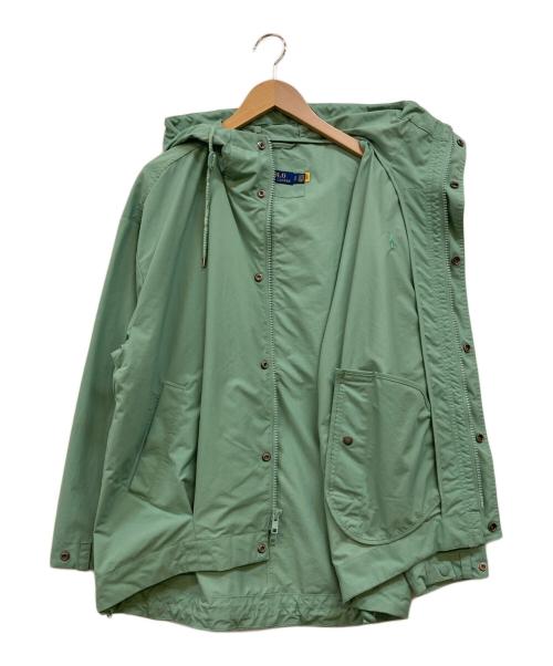 POLO RALPH LAUREN（ポロ・ラルフローレン）POLO RALPH LAUREN (ポロ・ラルフローレン) ナイロンジャケット グリーン サイズ:SPの古着・服飾アイテム