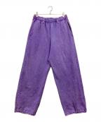 BEAMS×FUTURE ARCHIVEビームス×フューチャー アーカイブ）の古着「CHEMICAL SWEAT PANTS」｜パープル