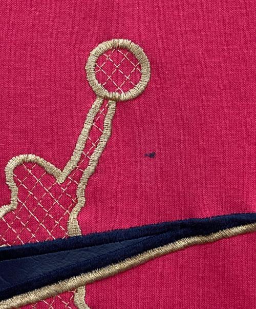 NIKE（ナイキ）NIKE (ナイキ) 90s スウッシュ刺繍カットソー レッド サイズ:下記参照の古着・服飾アイテム