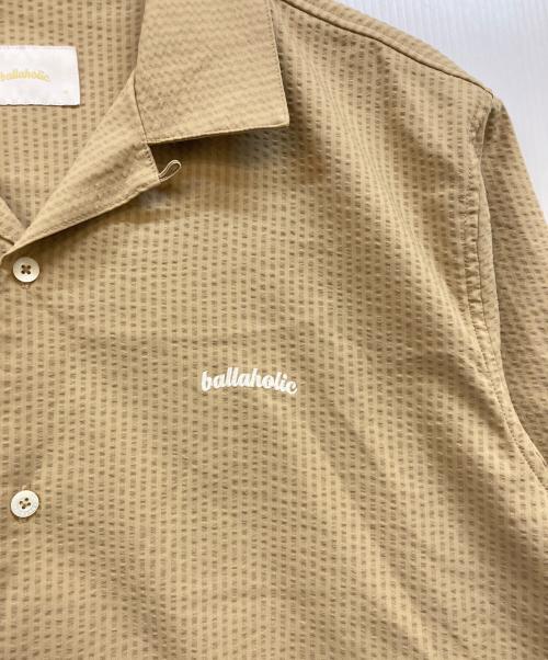 ballaholic（ボーラホリック）ballaholic (ボーラホリック) バックプリントシャツ ベージュ サイズ:Ｍの古着・服飾アイテム