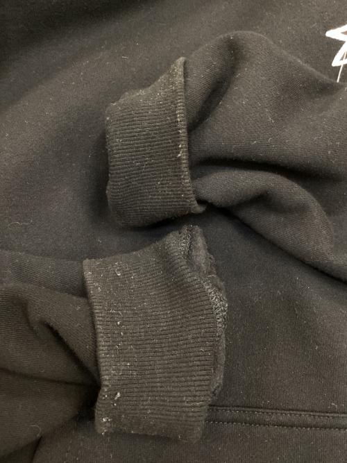 stussy（ステューシー）stussy (ステューシー) バックスカルローズプリントパーカー ブラック サイズ:Mの古着・服飾アイテム