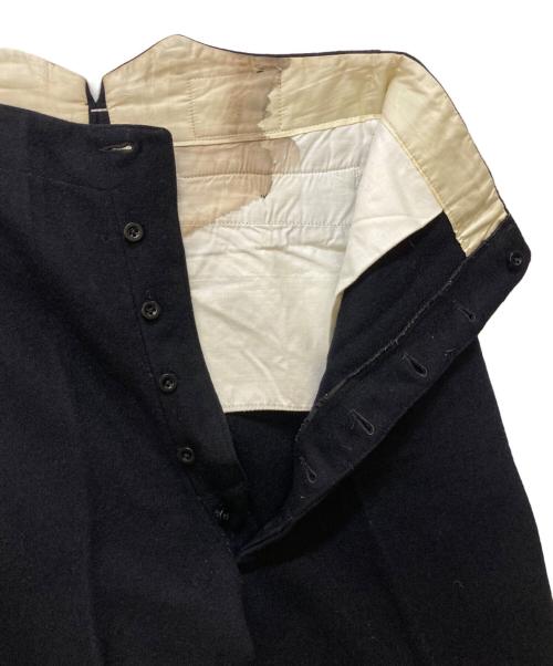 British Army（イギリス軍）British Army (ブリティッシュ アーミー) 40s OFFICERS TROUSERS ネイビー サイズ:NO.13の古着・服飾アイテム