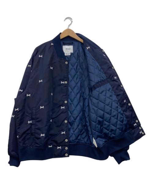 WTAPS（ダブルタップス）WTAPS (ダブルタップス) 22SS TEAM JACKET ネイビー サイズ:X03の古着・服飾アイテム
