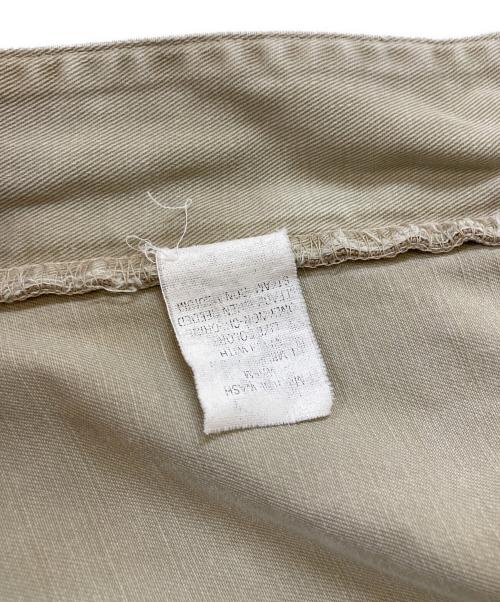 RRL（ダブルアールエル）RRL (ダブルアールエル) 90s タックチノパンツ 三ツ星タグ ベージュ サイズ:下記参照の古着・服飾アイテム