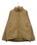 ALPHAアルファ）の古着「MOD ECWCS GEN3 LEVEL7 プリマロフト 中綿ジャケット」｜ベージュ