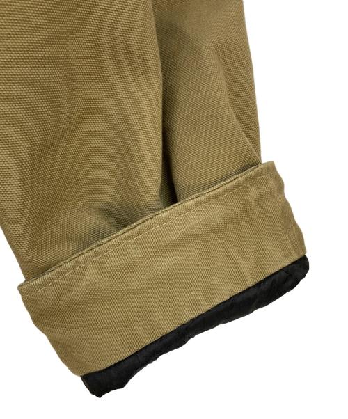CarHartt（カーハート）CarHartt (カーハート) 裏地ブランケットダックカバーオール ベージュ サイズ:Lの古着・服飾アイテム