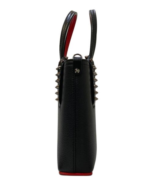 Christian Louboutin（クリスチャン・ルブタン）Christian Louboutin (クリスチャン・ルブタン) Cabata N/S mini ブラック×レッドの古着・服飾アイテム