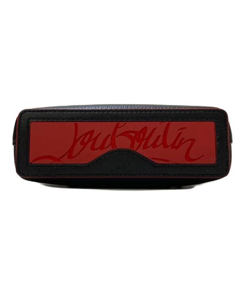 Christian Louboutin（クリスチャン・ルブタン）Christian Louboutin (クリスチャン・ルブタン) Cabata N/S mini ブラック×レッドの古着・服飾アイテム